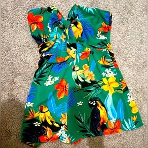 Cute tropical romper